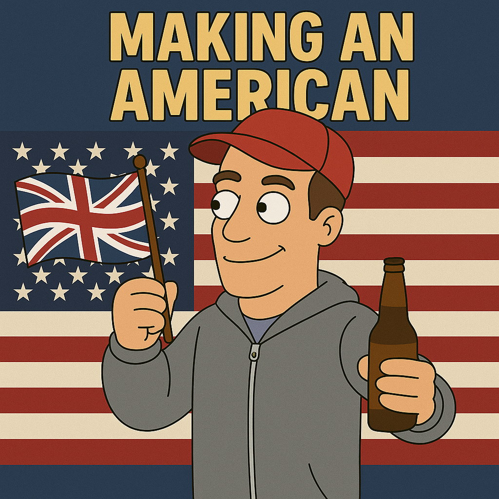Making An American Podcast Cover